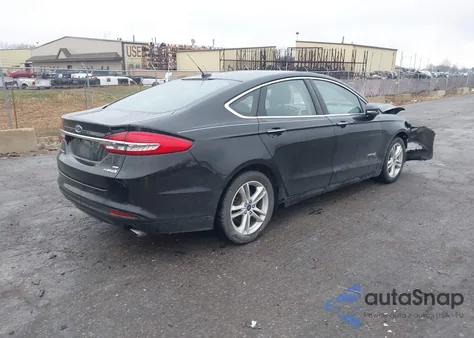 2018 Ford Fusion Hybrid Se from USA, damaged, VIN 3FA6P0LU2JR175779